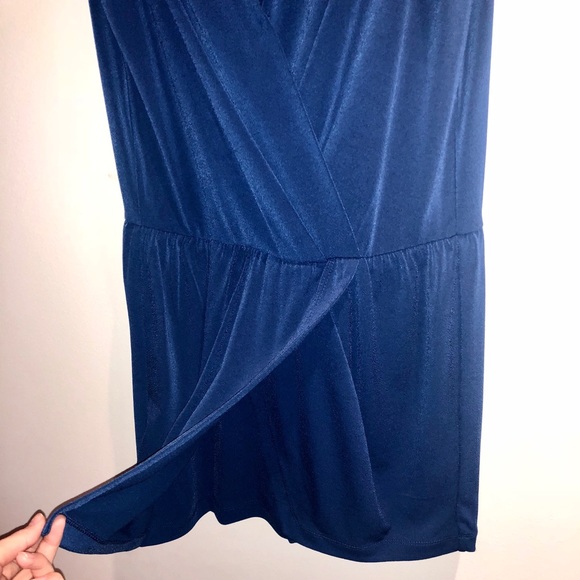 BCBGeneration Blue Romper - Picture 4 of 4